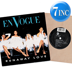 【ナスティーストリートレコード】EN VOGUE / RUNAWAY LOVE (7インチMIX) [ 中古レア盤 お宝！美A級品！英国版 ...