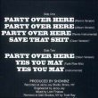 画像2: LORD FINESSE / PARTY OVER HERE (4VER/全3曲) [■廃盤■お宝！美A級品！人気ジャケ付！90's初期ミドル名曲！] (2)