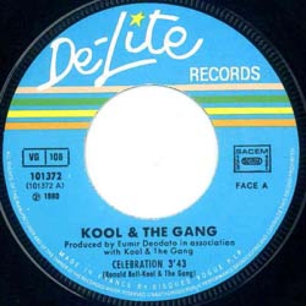 KOOL & THE GANG / CELEBRATION (7インチMIX) [◎中古レア盤◎お宝！別タイプのフランス版ジャケ7