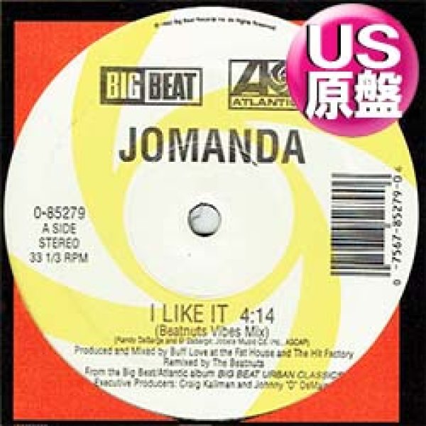 画像1: JOMANDA & TARA KEMP / I LIKE IT & HOLD YOU TIGHT (米原盤/全2曲) [◎中古レア盤◎お宝！豪華版！VIBES MIX！] (1)