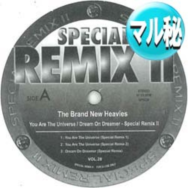 画像1: BRAND NEW HEAVIES / YOU ARE THE UNIVERSE (マル秘MIX) [■廃盤■激レア！美A級品！他と違うマル秘MIX！] (1)