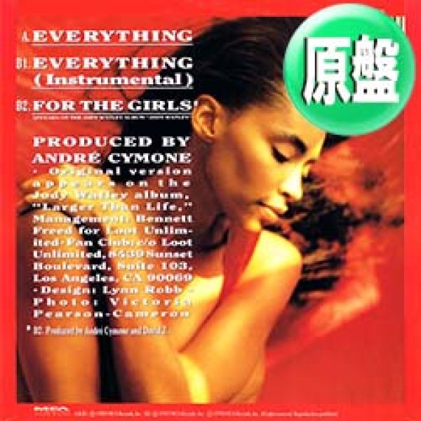 画像1: JODY WATLEY / EVERYTHING (英原盤/インスト入り) [◎中古レア盤◎お宝！英国版ジャケ！極上甘茶！] (1)