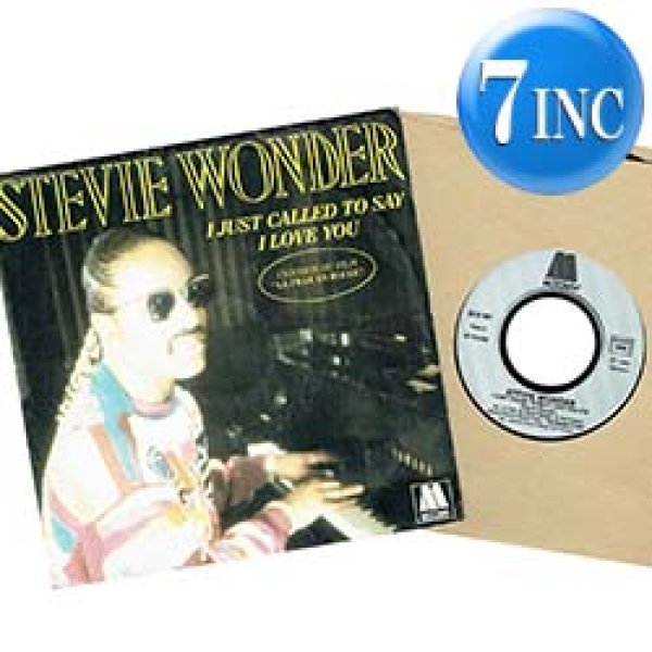 画像1: STEVIE WONDER / I JUST CALLED TO SAY I LOVE YOU (7インチMIX) [◎中古レア盤◎お宝！フランス版ジャケ！7”MIX + インスト！] (1)