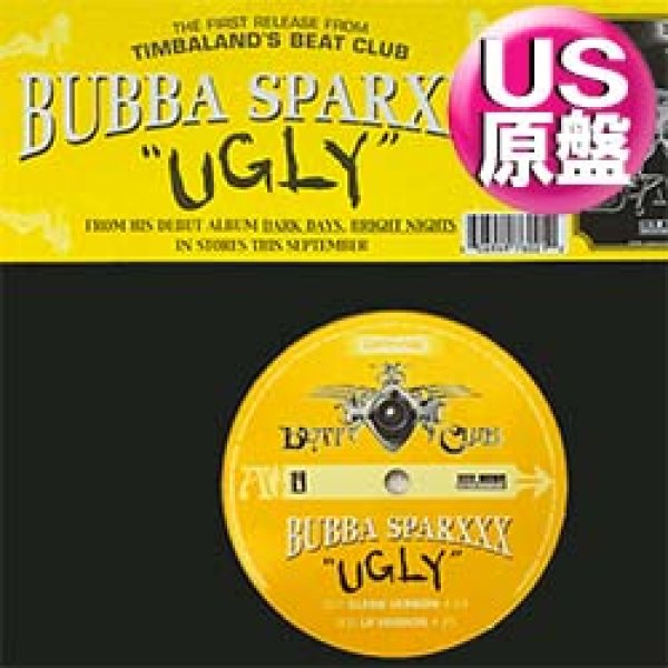 画像1: BUBBA SPARXXX / UGLY (米原盤/4VER) [◎中古レア盤◎お宝！コレは原盤！「GET UR FREAK ON」とPLAY！] (1)