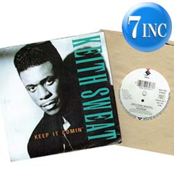 画像1: KEITH SWEAT / KEEP IT COMIN (7インチMIX) [◎中古レア盤◎激レア！新品同様！ドイツ版ジャケ7"MIX + ハウスEDIT！] (1)