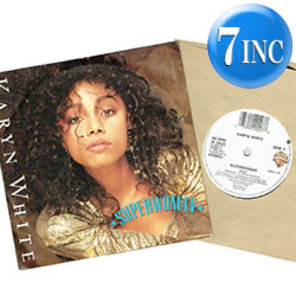 画像1: KARYN WHITE / SUPERWOMAN & THE WAY YOU LOVE ME (7インチMIX) [◎中古レア盤◎お宝！英国版ジャケ&別内容！7"MIX！] (1)