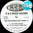 画像1: C+C MUSIC FACTORY / DO YOU WANNA GET FUNKY (REMIX) [◎中古レア盤◎お宝！「GOT TO BE REAL」使い！マル秘MIX入り！] (1)