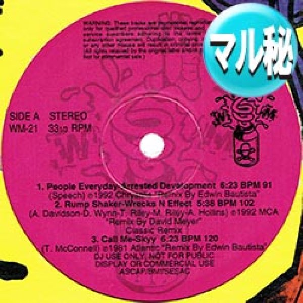 画像1: SKYY / CALL ME (マル秘MIX/全5曲) [◎中古レア盤◎お宝！他と違う！現場向きマル秘MIX！豪華内容！] (1)