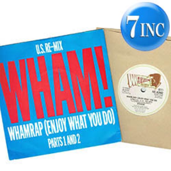 画像1: WHAM / WHAM RAP (7"MIX/パート1&2) [◎中古レア盤◎お宝！少量生産！別ジャケ7"MIX！CMソング！] (1)