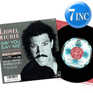 ナスティーストリートレコード】LIONEL RICHIE / セイ・ユー・セイ・ミー (LP原盤/全8曲) [◎中古レア盤◎お宝！美品盤 ！帯付原盤！80's名バラード！]