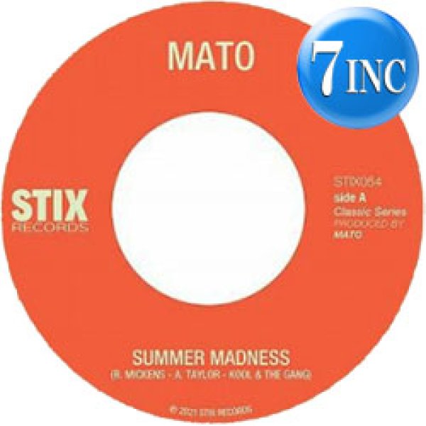 画像1: MATO / SUMMER MADNESS (7インチ) [■限定■超人気7"！KOOL & THE GANGカバー！激メロウDUB！] (1)