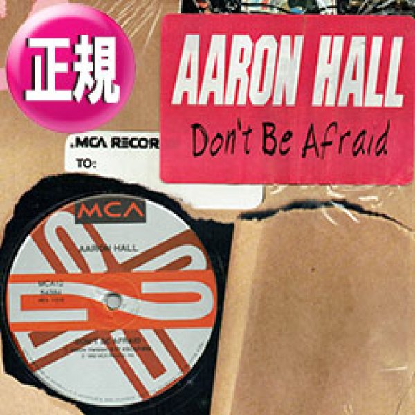 画像1: AARON HALL / DON'T BE AFRAID (3VER) [◎中古レア盤◎お宝！ステッカー付！音質抜群の正規！NJS名曲！] (1)