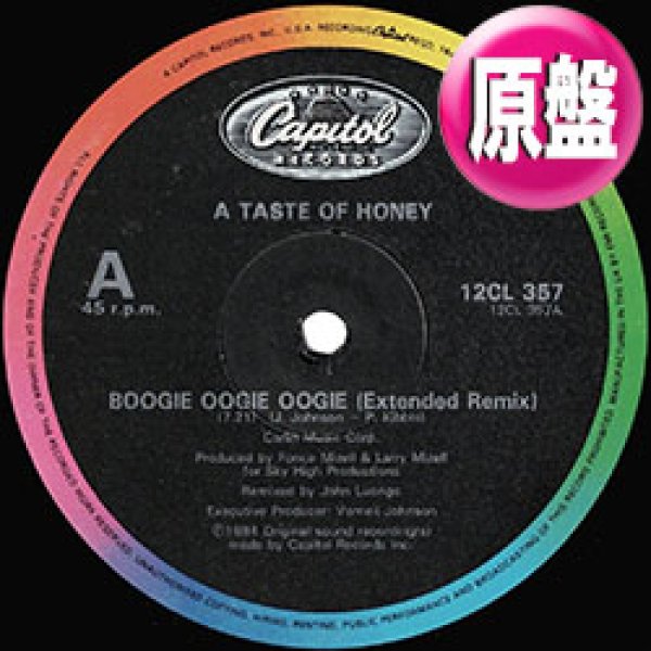 画像1: A TASTE OF HONEY / BOOGIE OOGIE OOGIE (英原盤/84年MIX) [◎中古レア盤◎お宝！英国オンリー！84年MIX + オリジ！] (1)