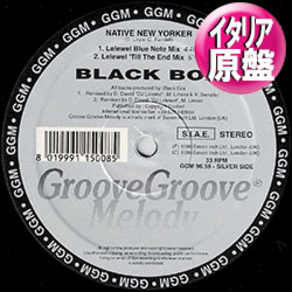 画像1: BLACK BOX / NATIVE NEW YORKER (伊原盤/REMIX) [◎中古レア盤◎お宝！美A級品！イタリア原盤！1番人気"R&B MIX"入り！] (1)