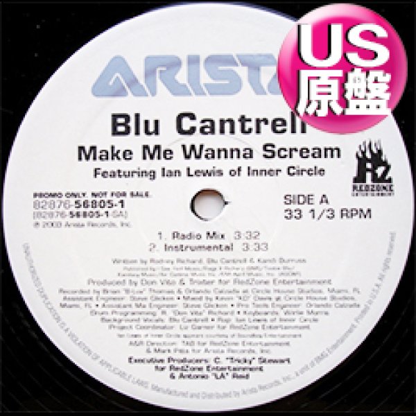 画像1: BLU CANTRELL / MAKE ME WANNA SCREAM (米原盤/3VER) [◎中古レア盤◎お宝！本物のUS原盤！2000年以降の人気レコード！] (1)