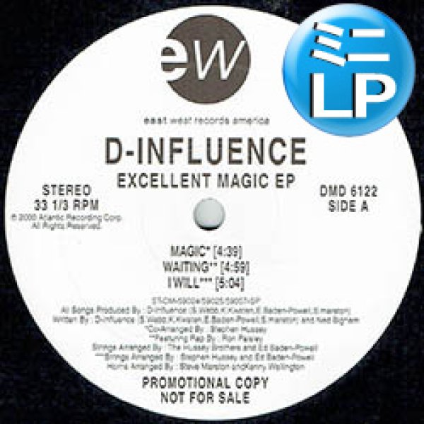 画像1: D'INFLUENCE / ベスト集 (ミニLP/全6曲) [■廃盤■お宝！少量生産！日本企画のみ！厳選の6曲！お洒落R&B！] (1)