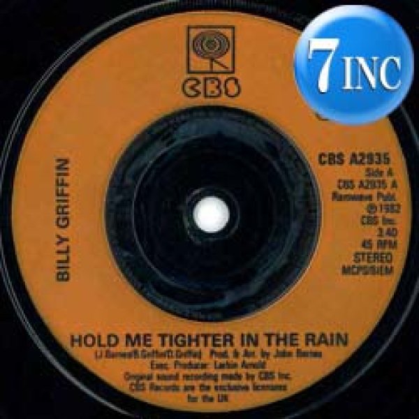 画像1: BILLY GRIFFIN / HOLD ME TIGHTER IN THE RAIN (7インチMIX) [◎中古レア盤◎お宝！極上アーバン！7"MIX！] (1)