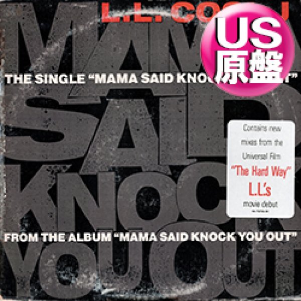 画像1: L.L. COOL J / MAMA SAID KNOCK YOU OUT (米原盤/7VER) [◎中古レア盤◎激レア！ステッカー付！本物のUS原盤！ミドル最高峰！] (1)