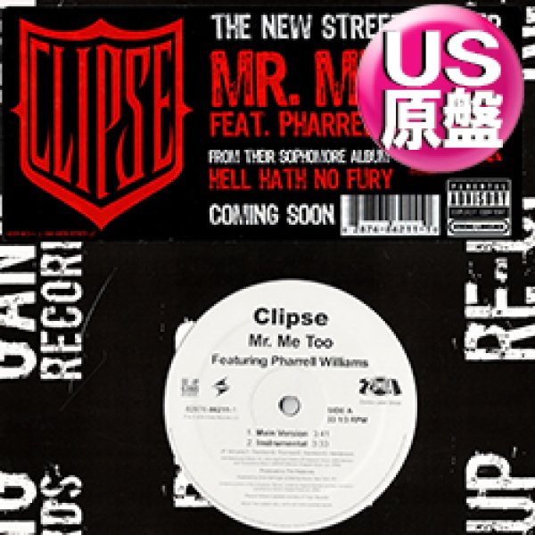 画像1: CLIPSE feat PHARRELL / MR. ME TOO (米原盤/5VER) [◎中古レア盤◎お宝！本物のUS原盤！2000年以降人気レコード！] (1)