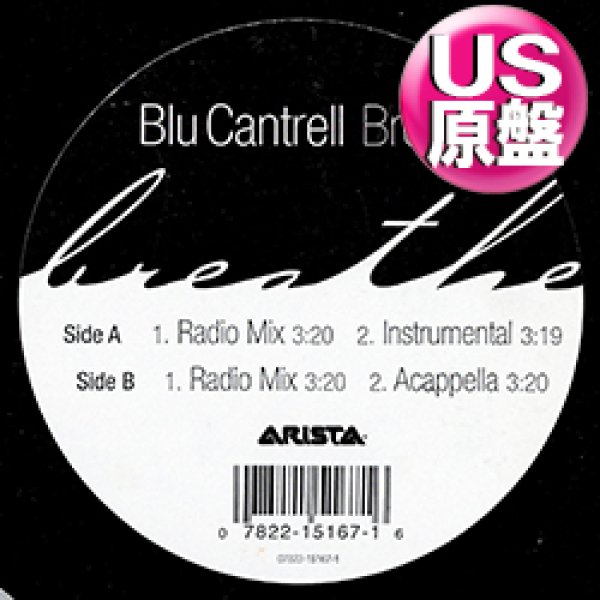 画像1: BLU CANTRELL / BREATHE (米原盤/3VER) [◎中古レア盤◎お宝！本物のUS原盤！2000年以降の人気レコード！DR.DRE使い！] (1)