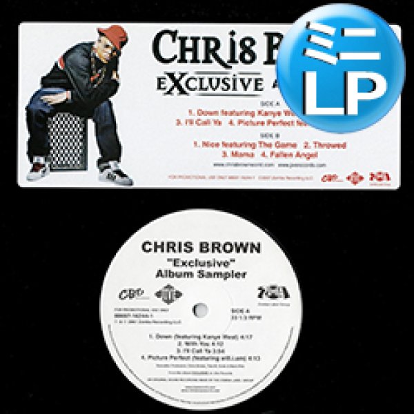 画像1: CHRIS BROWN / アルバムサンプラー (ミニLP/全8曲) [■廃盤■お宝！少量生産！日本版特別企画！厳選8曲！] (1)