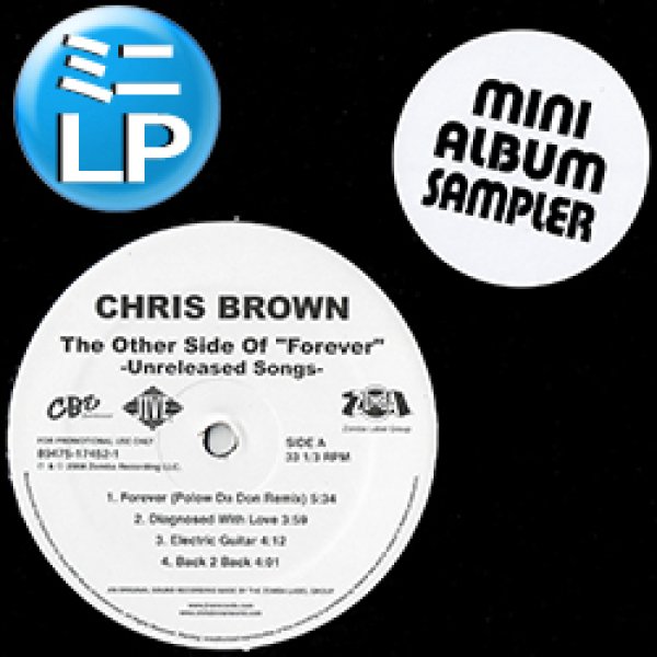 画像1: CHRIS BROWN / 未発表曲集 (ミニLP/全8曲) [■廃盤■お宝！海外高値！少量生産！レア音源集！] (1)