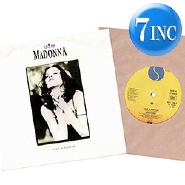 画像1: MADONNA / LIKE A PRAYER (7インチMIX) [◎中古レア盤◎お宝！ドイツ版ジャケ！7"MIX！80's名曲！] (1)