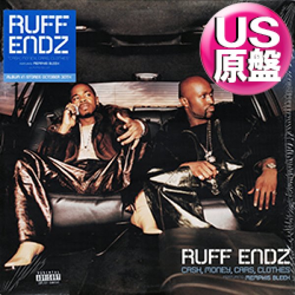 画像1: RUFF ENDZ feat MEMPHIS BLEEK / CASH, MONEY, CARS, CLOTHES (米原盤/5VER) [◎中古レア盤◎お宝！シュリンク付美品！2000年以降の人気レコード！] (1)