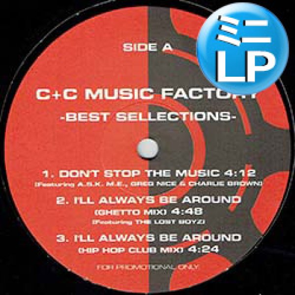 画像1: C+C MUSIC FACTORY / ベスト集 (ミニLP/全5曲) [■廃盤■激レア！少量生産！日本企画！コレ1枚でOK！］ (1)