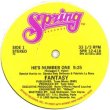 画像2: FANTASY / HE'S NUMBER ONE (米原盤/12"MIX) [◎中古レア盤◎激レア！コレはUS原盤！女性ハイエナ最高峰！] (2)