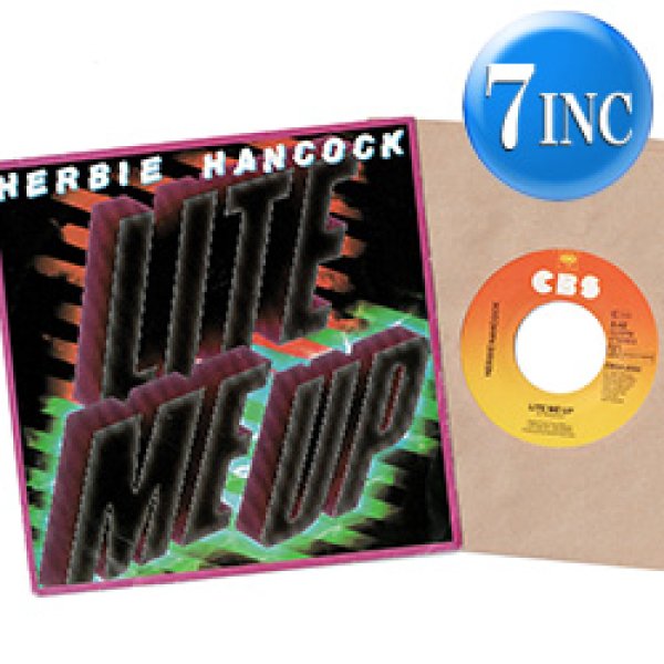 画像1: HERBIE HANCOCK / LITE ME UP (7インチ) [◎中古レア盤◎お宝！オランダ版ジャケ7"！CMソング！] (1)