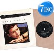 画像1: RICK ASTLEY / NEVER GONNA GIVE YOU UP (7インチ) [◎中古レア盤◎お宝！英国版ジャケ7"！インスト入り！] (1)