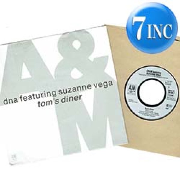 画像1: D.N.A. feat SUZANNE VEGA / TOM'S DINER (7インチMIX) [◎中古レア盤◎お宝！ドイツ版ジャケ！7”MIX + アカペラ！] (1)