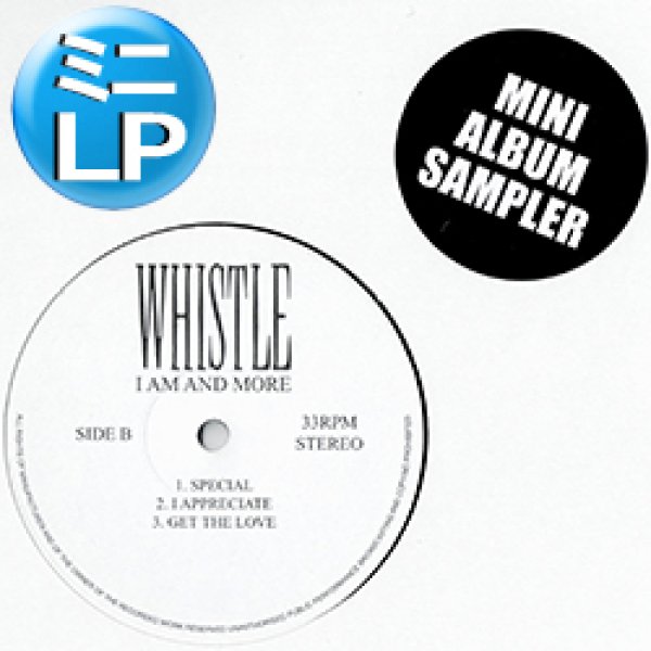 画像1: WHISTLE / サンプラー (ミニLP/全4曲) [■廃盤■お宝！極少量生産！日本企画のみ！厳選4曲！DJ KIYOプレイ！] (1)